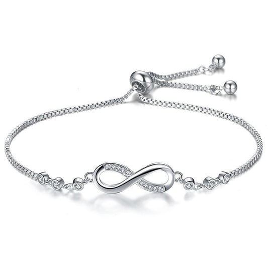 Pulseras de cadena con el amor infinito
