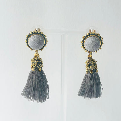 Vintage Women Velvet Earrings