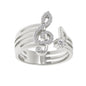 Music Note Adjustable Open Ring