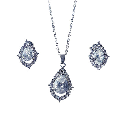 Luxury Necklace and Earrings Set