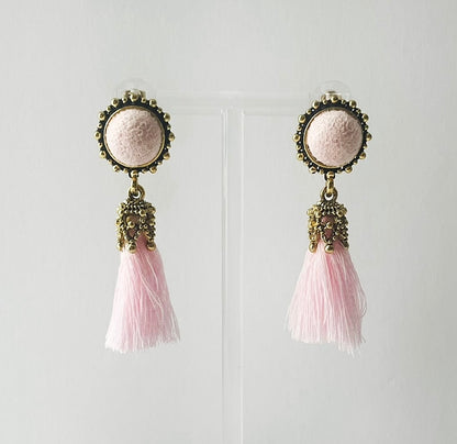 Vintage Women Velvet Earrings