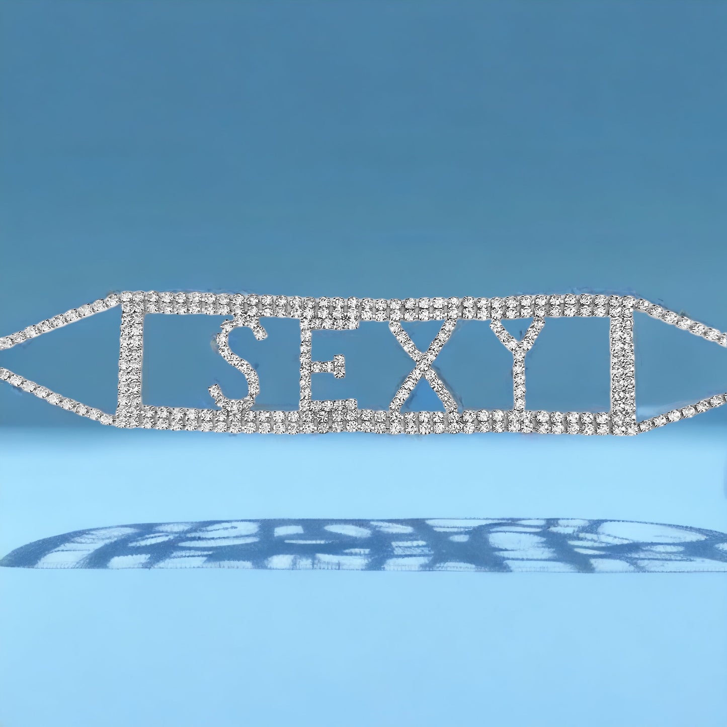 Gargantilla con diamantes de imitación