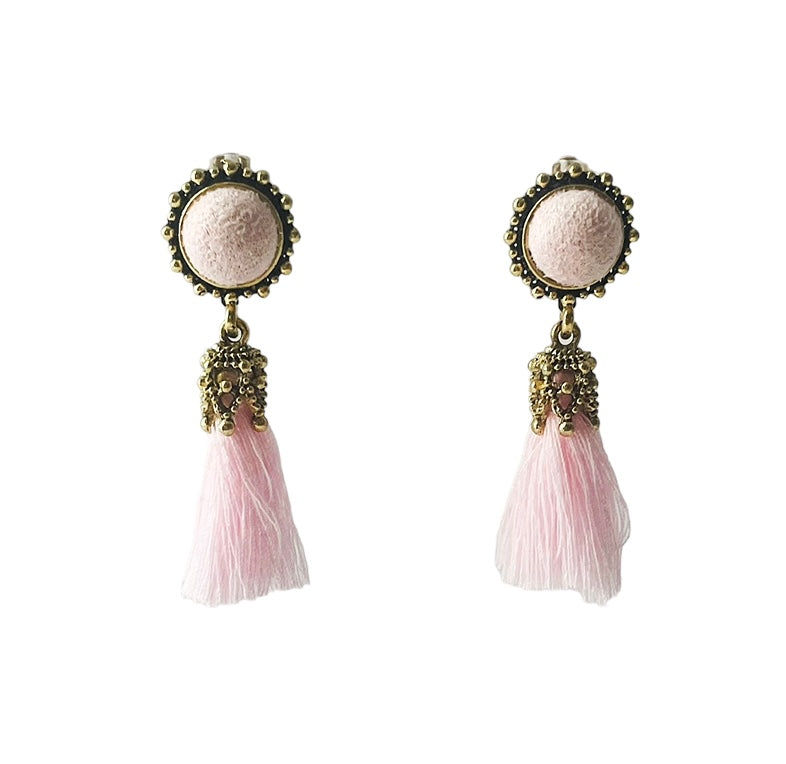 Vintage Women Velvet Earrings