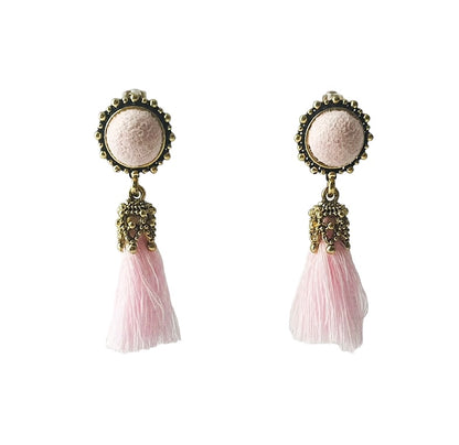 Vintage Women Velvet Earrings