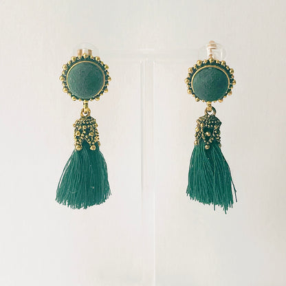 Vintage Women Velvet Earrings