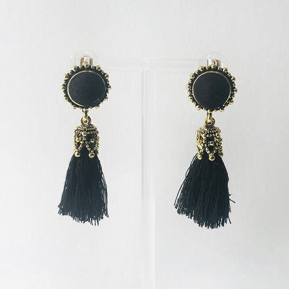 Vintage Women Velvet Earrings