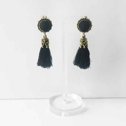 Vintage Women Velvet Earrings