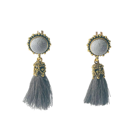 Vintage Women Velvet Earrings