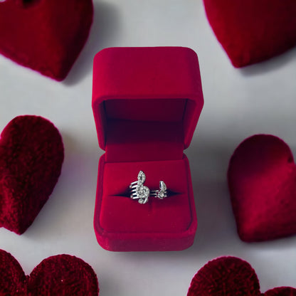 Music Note Adjustable Open Ring