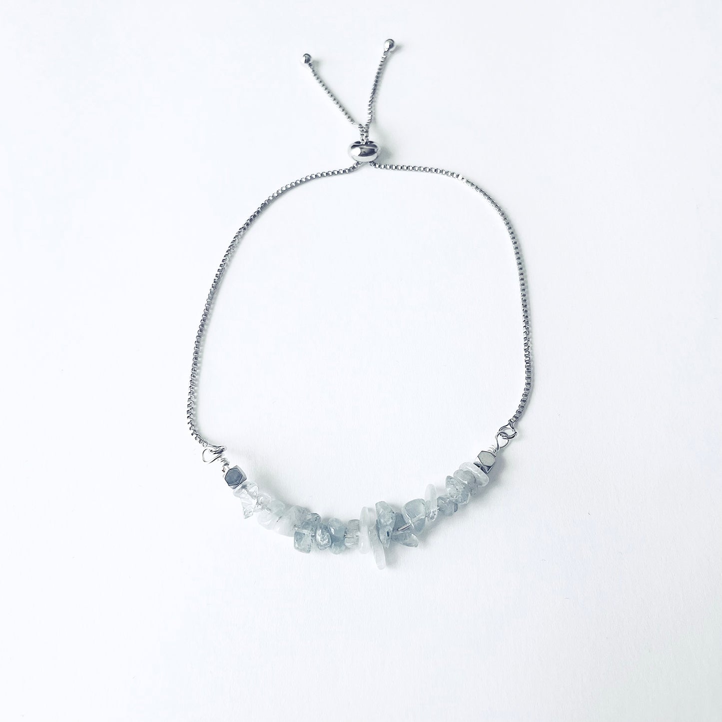 Natural Chip Healing Stone Crystal Bracelet
