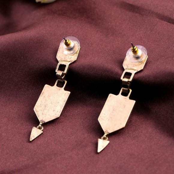Luxury Emerald Green Drop Earrings